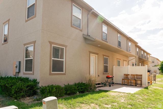 373 E 535 S, Vernal, UT 84078 - rear view of property featuring a patio area and stucco siding