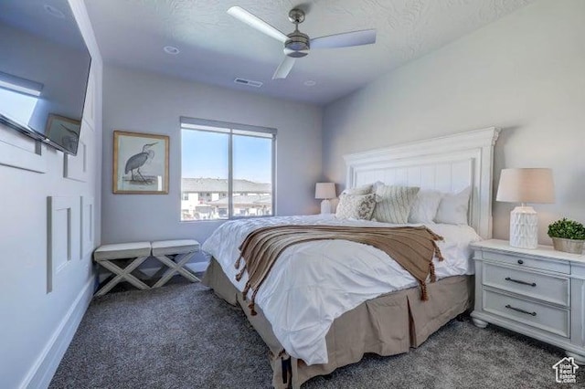 259 N 2020 W, Hurricane, UT 84737 - bedroom with carpet and a ceiling fan