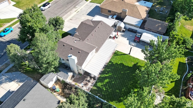 11766 S Hidden Valley Rd E, Sandy, UT 84092 - view from above of property