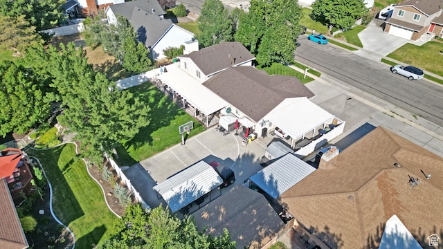 11766 S Hidden Valley Rd E, Sandy, UT 84092 - aerial perspective of suburban area