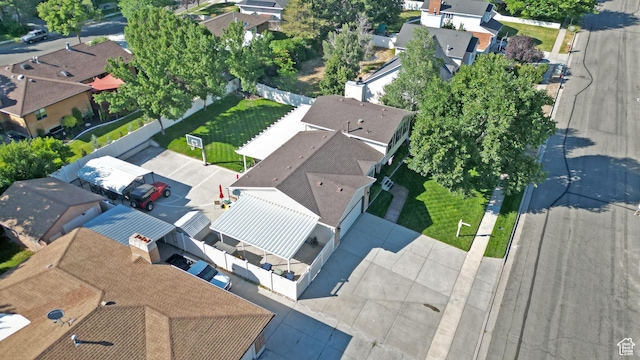 11766 S Hidden Valley Rd E, Sandy, UT 84092 - aerial view of residential area