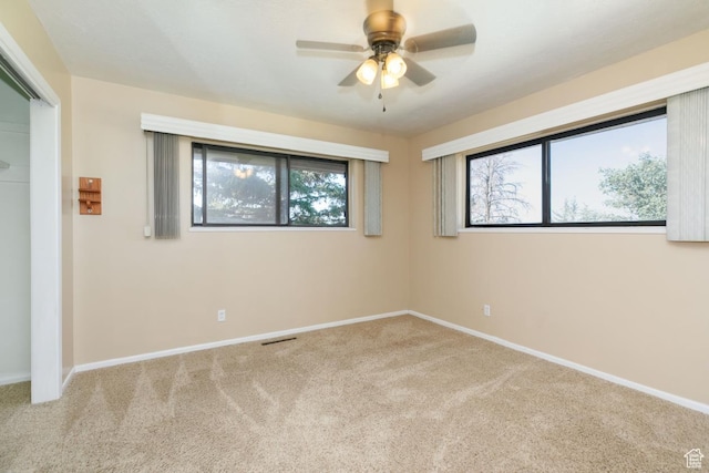 869 N 1600 E, Preston, ID 83263 - empty room featuring carpet floors and ceiling fan