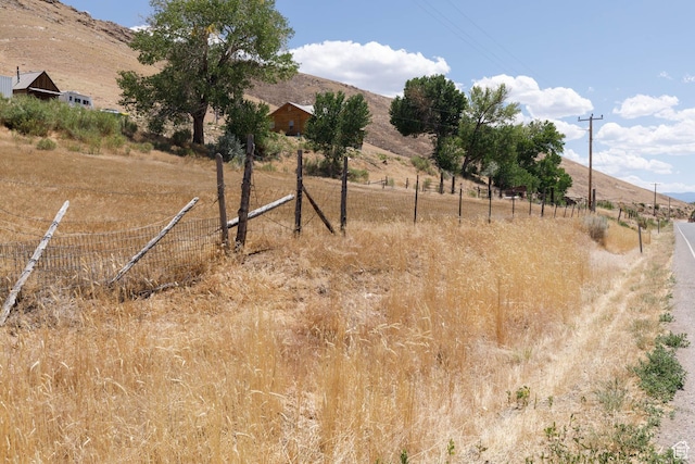 440 N Quarry Rd, Salina, UT 84654 - view of yard featuring a rural view and a mountain view