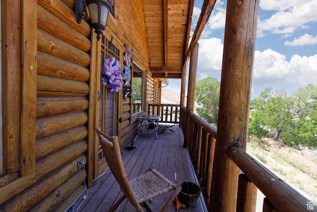 440 N Quarry Rd, Salina, UT 84654 - view of deck