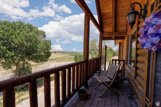 440 N Quarry Rd, Salina, UT 84654 - view of wooden deck