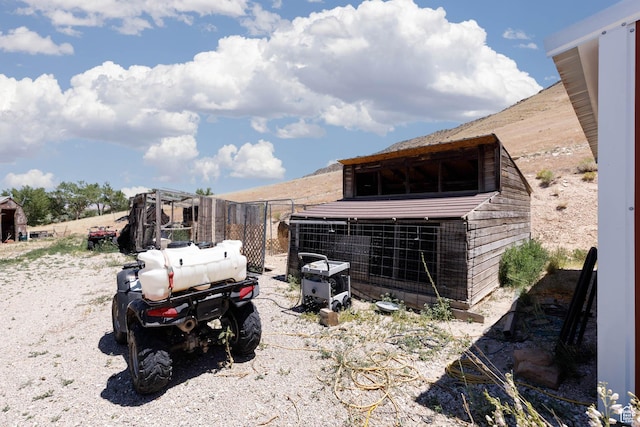 440 N Quarry Rd, Salina, UT 84654 - view of yard with an outbuilding and exterior structure