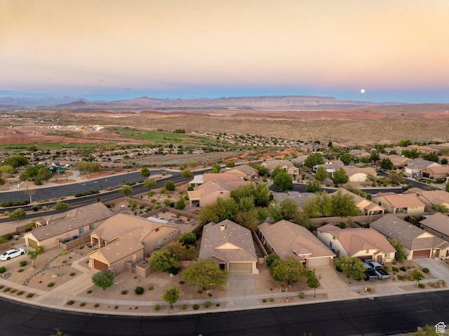 1200 N Crown King Ave, Washington, UT 84780 - aerial view of residential area featuring mountains