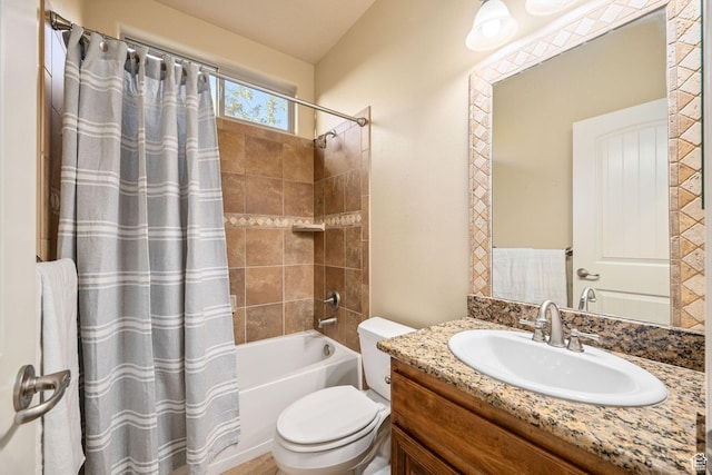 1200 N Crown King Ave, Washington, UT 84780 - bathroom with shower / bath combo with shower curtain and vanity