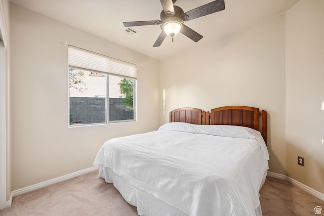 1200 N Crown King Ave, Washington, UT 84780 - bedroom with carpet floors and ceiling fan