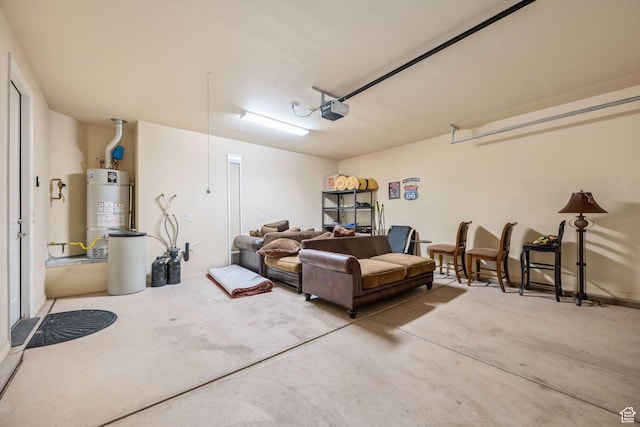 1200 N Crown King Ave, Washington, UT 84780 - garage featuring secured water heater and a garage door opener