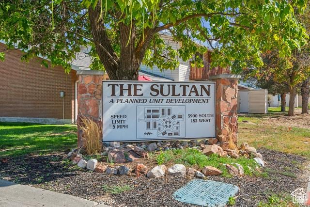 5981 S Sultan Cir, Murray, UT 84107 - view of community sign