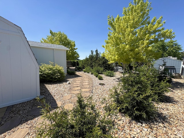 804 Fleetwood Dr, Tooele, UT 84074 - view of yard with an outdoor structure