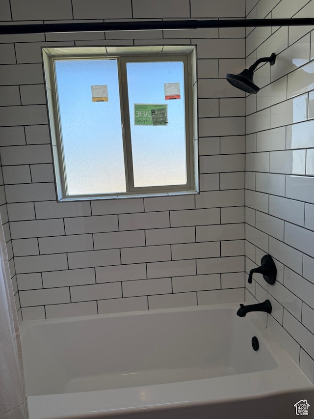 262 N 400 E, Fairview, UT 84629 - bathroom featuring shower / bath combo and plenty of natural light