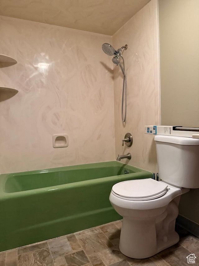 262 N 400 E, Fairview, UT 84629 - bathroom featuring toilet and bathing tub / shower combination
