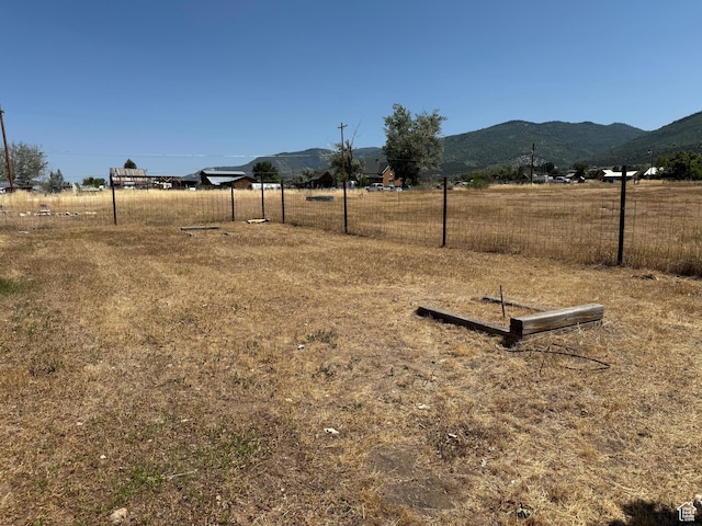 262 N 400 E, Fairview, UT 84629 - view of yard featuring a mountain view and a view of rural / pastoral area