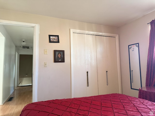 1344 N 280 W, Pleasant Grove, UT 84062 - bedroom featuring wood finished floors and a closet