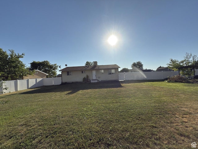 1344 N 280 W, Pleasant Grove, UT 84062 - rear view of property featuring a fenced backyard