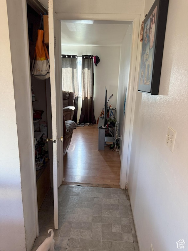 1344 N 280 W, Pleasant Grove, UT 84062 - hallway featuring stone finish flooring