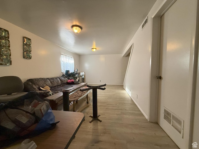 1344 N 280 W, Pleasant Grove, UT 84062 - living area featuring light wood-type flooring and baseboards