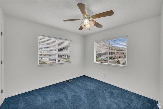 971 N 600 E, Springville, UT 84663 - unfurnished room featuring dark carpet and a ceiling fan