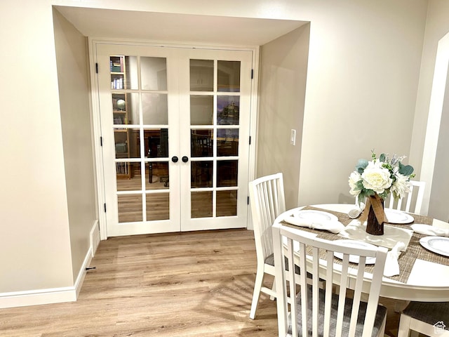 2442 N 2275 E, Layton, UT 84040 - dining area with wood finished floors and french doors