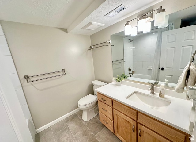 2442 N 2275 E, Layton, UT 84040 - bathroom featuring vanity, washtub / shower combination, and a textured ceiling