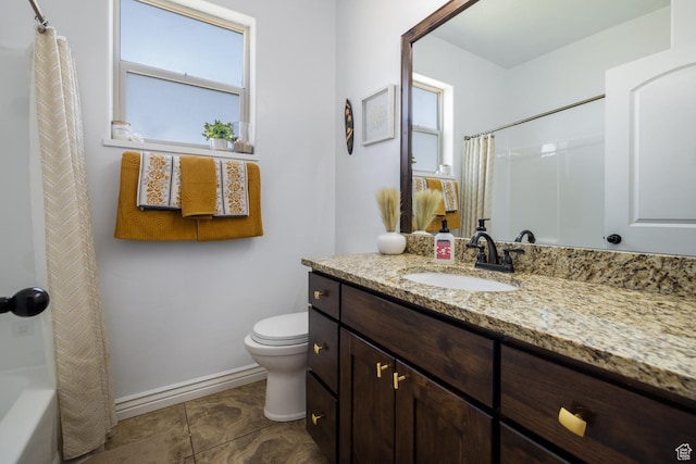 3486 W 1750 S, Vernal, UT 84078 - full bath featuring vanity and shower / bath combination with curtain