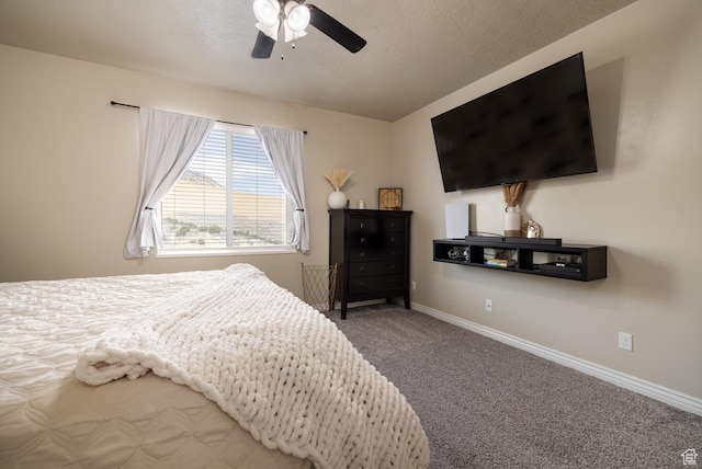 3486 W 1750 S, Vernal, UT 84078 - bedroom with carpet flooring and a ceiling fan