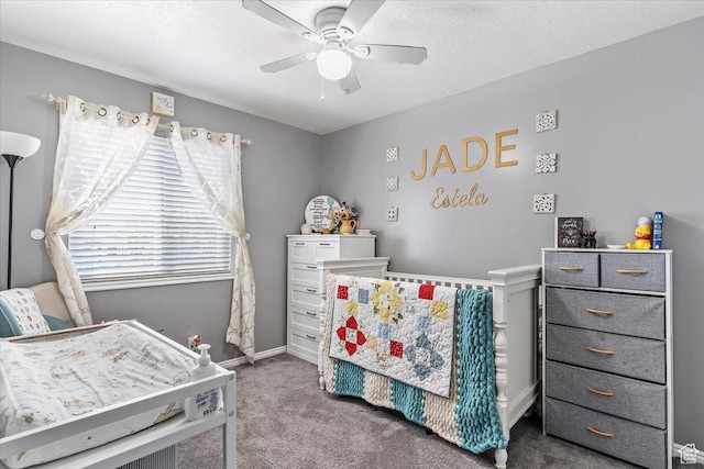 4266 S 2900 W, Roy, UT 84067 - carpeted bedroom with a ceiling fan and baseboards