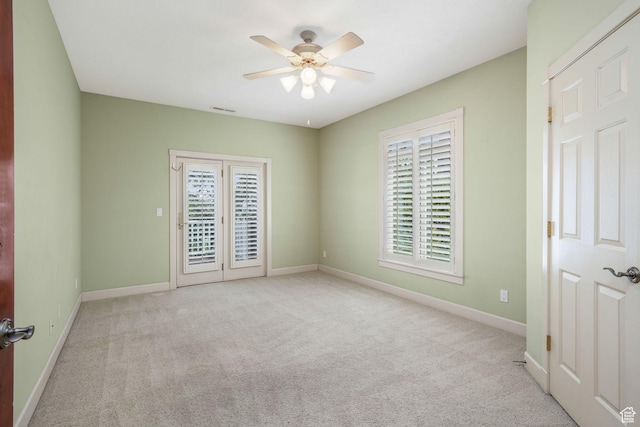238 N Vista Ct, Saratoga Springs, UT 84045 - carpeted spare room featuring ceiling fan and healthy amount of natural light