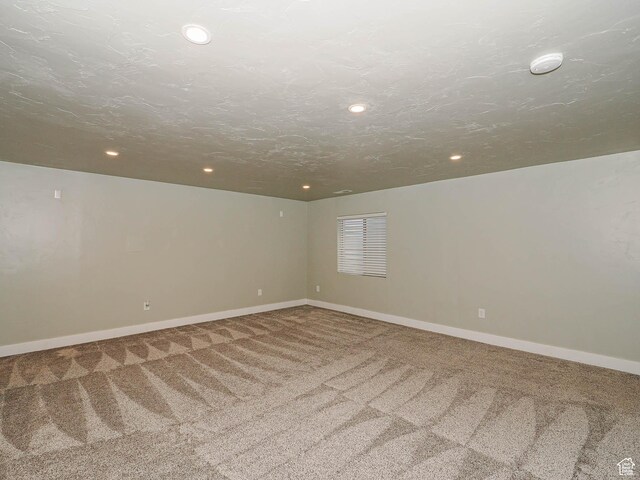 5229 W Armada Way, Herriman, UT 84096 - carpeted empty room with recessed lighting and baseboards