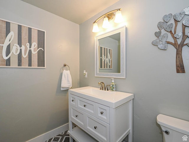 5229 W Armada Way, Herriman, UT 84096 - bathroom featuring vanity and toilet