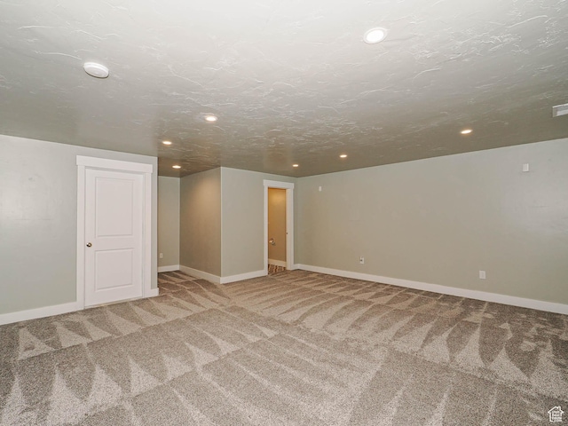 5229 W Armada Way, Herriman, UT 84096 - unfurnished room with light colored carpet, recessed lighting, and a smoke detector