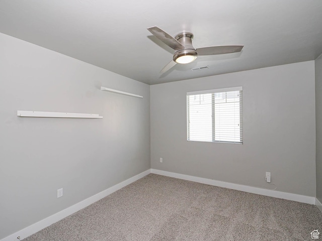 5229 W Armada Way, Herriman, UT 84096 - carpeted empty room with baseboards and a ceiling fan