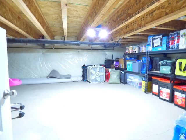 375 W Park Vw S, Spanish Fork, UT 84660 - view of basement