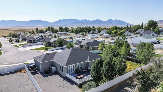 406 Zachary Way, Grantsville, UT 84029 - aerial view of residential area with a mountainous background