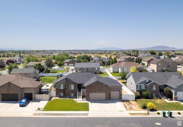 4449 W 5325 S, Hooper, UT 84315 - aerial view of residential area with a mountainous background
