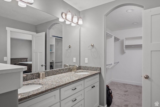 4449 W 5325 S, Hooper, UT 84315 - full bath featuring double vanity and a spacious closet