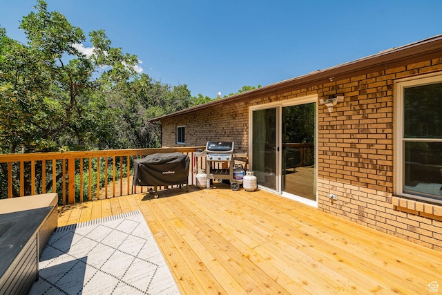 2127 E 5950 N, Liberty, UT 84310 - deck with a grill