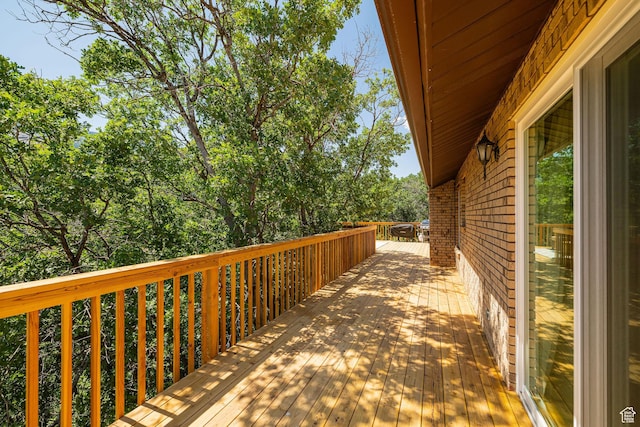 2127 E 5950 N, Liberty, UT 84310 - view of wooden terrace
