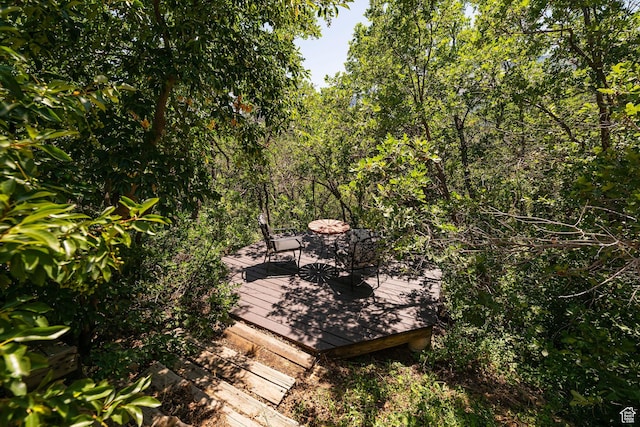 2127 E 5950 N, Liberty, UT 84310 - view of wooden deck
