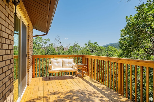 2127 E 5950 N, Liberty, UT 84310 - view of wooden deck