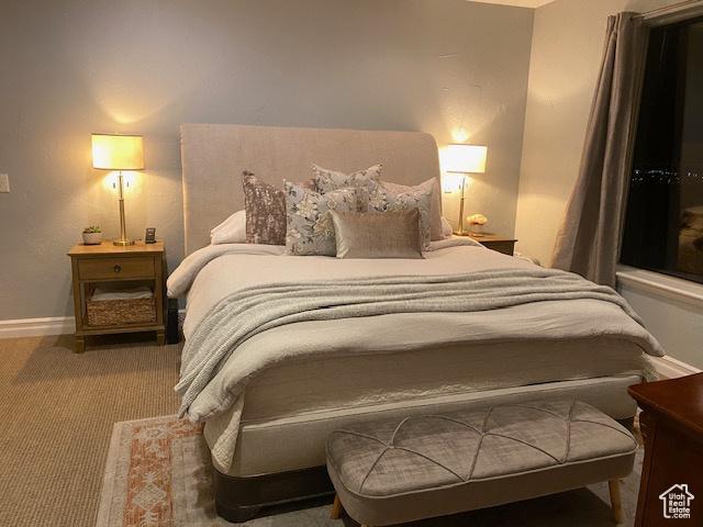 9061 N Canyon Dr, Cedar Hills, UT 84062 - carpeted bedroom featuring baseboards