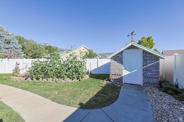 2474 N Dorchester Ave, Harrisville, UT 84414 - fenced backyard featuring a storage shed