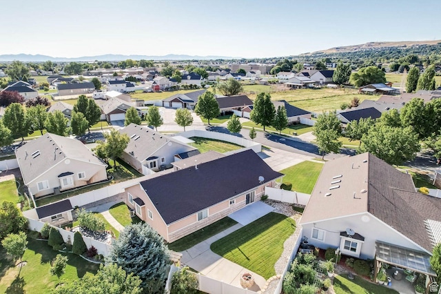 2474 N Dorchester Ave, Harrisville, UT 84414 - aerial perspective of suburban area with a mountainous background