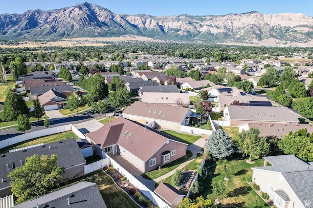 2474 N Dorchester Ave, Harrisville, UT 84414 - aerial perspective of suburban area with a mountain backdrop