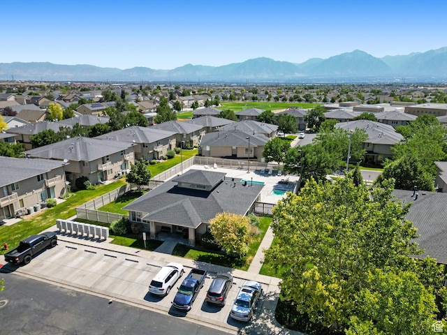 8457 S Ivy Springs Ln W, West Jordan, UT 84081 - aerial view of residential area with mountains