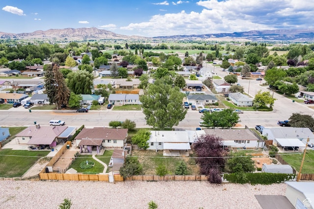 70 N 1100 W, Vernal, UT 84078 - aerial view of residential area with a mountain backdrop