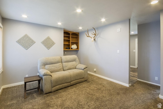 70 N 1100 W, Vernal, UT 84078 - sitting room with carpet and recessed lighting