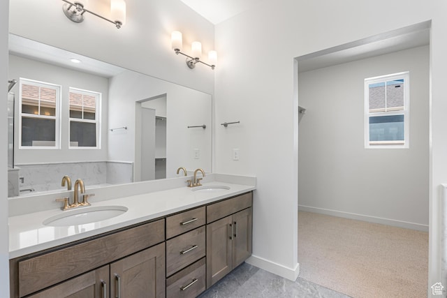 11184 S Easy Bee Rd Unit 265, South Jordan, UT 84009 - full bath featuring double vanity and plenty of natural light